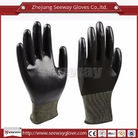 Seeway 701 High Quality Oil Resistant Nitrile Coated Gloves