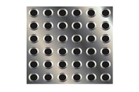 Warning Stainless Steel Tactile Mat (XC-MDB6013)