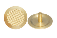 more images of Diamond Brass Tactile Studs