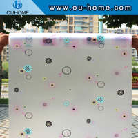 more images of H8001 PVC frosted window privacy glass film