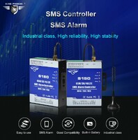 GSM 8DI 2DO Remote SMS Alarm Controller used to monitor and control an alarm by SMS 