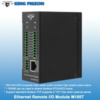 Ethernet remote io module collect rs485 be modbus rtu master to scada