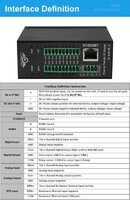 Industrial class high precision Dual Ethernet Remote I/O Module for industrial automation