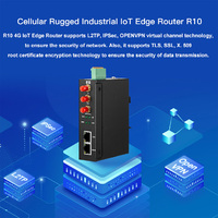 Industrial 4G Modbus to MQTT Edge Gateway Router R10A Applied to River Monitoring