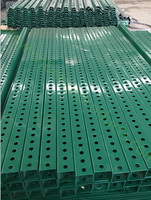 more images of square perforated tubing Hot dip galvanized steel
