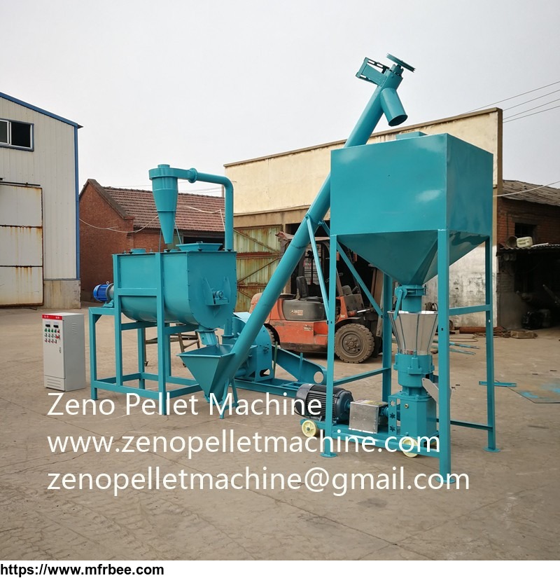 Poultry feed production plant
