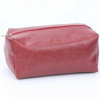 more images of Red Crack PVC Cosmetic Bag