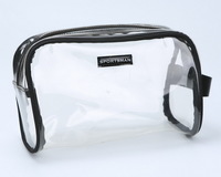 clear toiletry bag