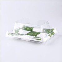 more images of KW-0005 Plastic Food Container PS/PP Sushi Tray For Take out Sushi Container