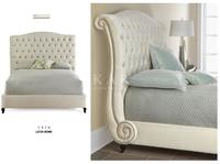 more images of Modern Bedroom Furniture Wood Fabric Double Bed Designs