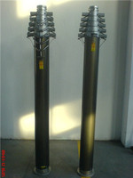 China factory 4*500w telescopic Metal halogen lamp pneumatic mast portable
