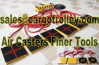 Air caster rigging systems for anyone can use with no special training is workable