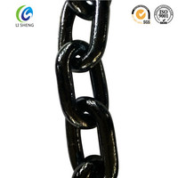 more images of Classification Society Welded Steel Studless Open Anchor Chains for Ship