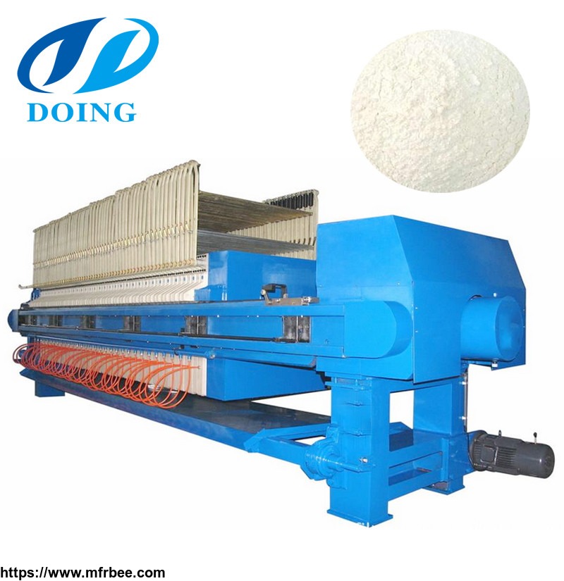 large_capacity_stable_plate_press_filter_cassava_flour_dewatering_machine