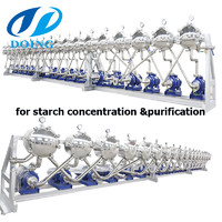 Starch production hydrocyclone