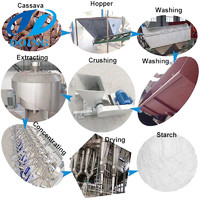 more images of Small scale cassava starch processing plant
