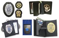 more images of Leather Badge Holder Wallet/ ID Card Holder/ Badge Cases/ Badge Purse