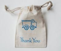 100% Organic Cotton Muslin Bag/ Favor Bag/ Cotton Tea Bag