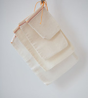 more images of Cotton Pouch, Muslin Bag, Party Favor Bag & Coffee Bag