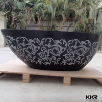 more images of Soaking Function solid surface bathtub