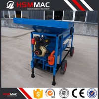 HSM Easy to use Mini Mobile Gold Wash Plant Gold Washing Machine