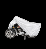 more images of 1201003 Silver Polyester Motorcycle Cover