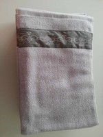 Towel set with printed T/C band