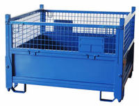 Heavy Duty Wire Container for Large Scale Storage