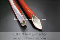 more images of Silicone Rubber Coated Fiberglass Fire Sleeve with Velcro Closure