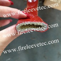 more images of Silicone Fiberglass Knitted Fire Sleeve