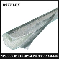 Heat Reflective self-wrapped Aluminum Fiberglass Sleeve