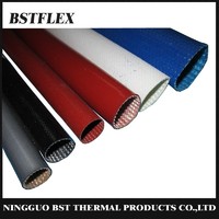 more images of BST-FGS-SC Silicone Coated Fiberglass Braided Sleeve