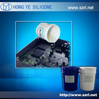 Electronic potting compound silicone rubber