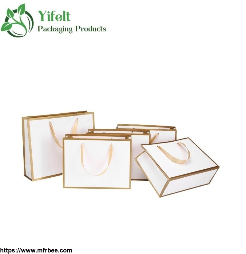 Kraft Paper Bag Paper Bag Wholesale Custom Logo Printing Recycled Reusable Food Take Away Grocery Party Gift Kraft Paper Bag With Handles (Email: admin@yifelt.com Whatsapp+13068767239)