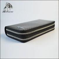 more images of men's wallet high quanlity carbon fiber  Quality assured black