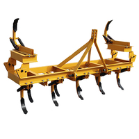 Cultivator machine for land by tractor