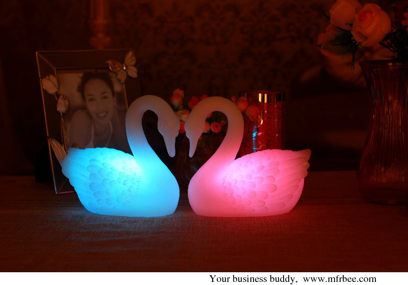 flameless_swan_wax_candle