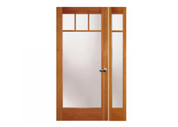 more images of Mahogany Fiberglass Craftsman Door Main Door With Sidelites