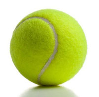 more images of white tennis balls