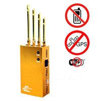 more images of Powerful Golden Portable Cell phone & Wi-Fi & GPS Jammer