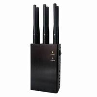 6 Antenna Portable WiFi 3G 4G Phone Signal Jammer