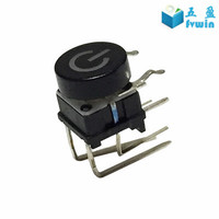 12V DC Right Angle LED Tact Switch