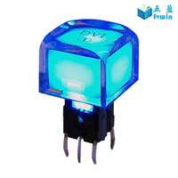 more images of 11*11mm LED Tact Illuminated Button Switches For Front-end Video Processor
