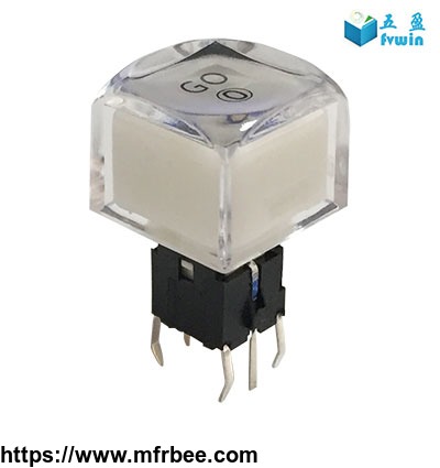 Pro Audio and Video illuminated 11mm Clear Button Switch