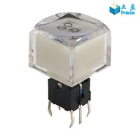 Pro Audio and Video illuminated 11mm Clear Button Switch