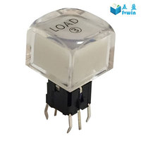 more images of Pro Audio and Video illuminated 11mm Clear Button Switch
