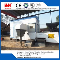 Municipal waste sorting , MSW recycling system