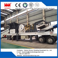 more images of Reliable tyre type mobile crushing station manufacturer