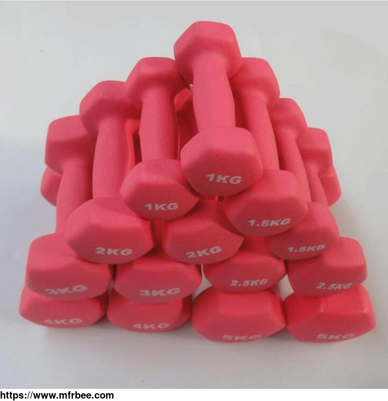 neoprene_dumbbell_with_different_color_body_workout