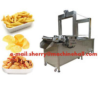 more images of Continuous Automatic Food Fryer Machine|automatic deep fryer|potato chips fryer machine